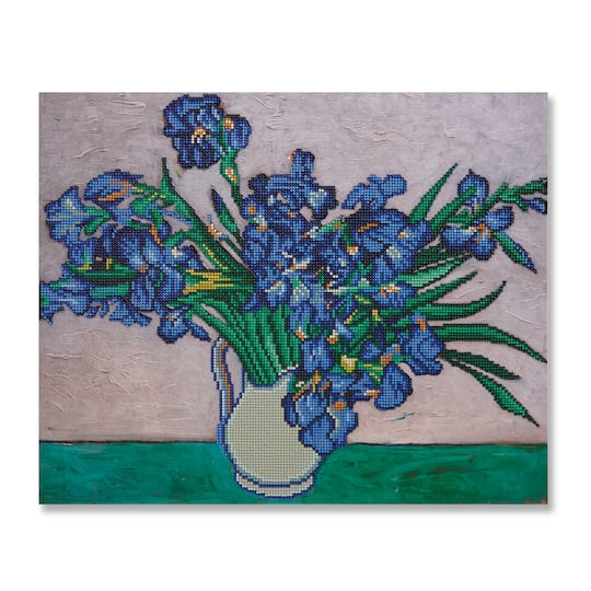 Irises Painting Diamond Art Kit by Make Market&#xAE;